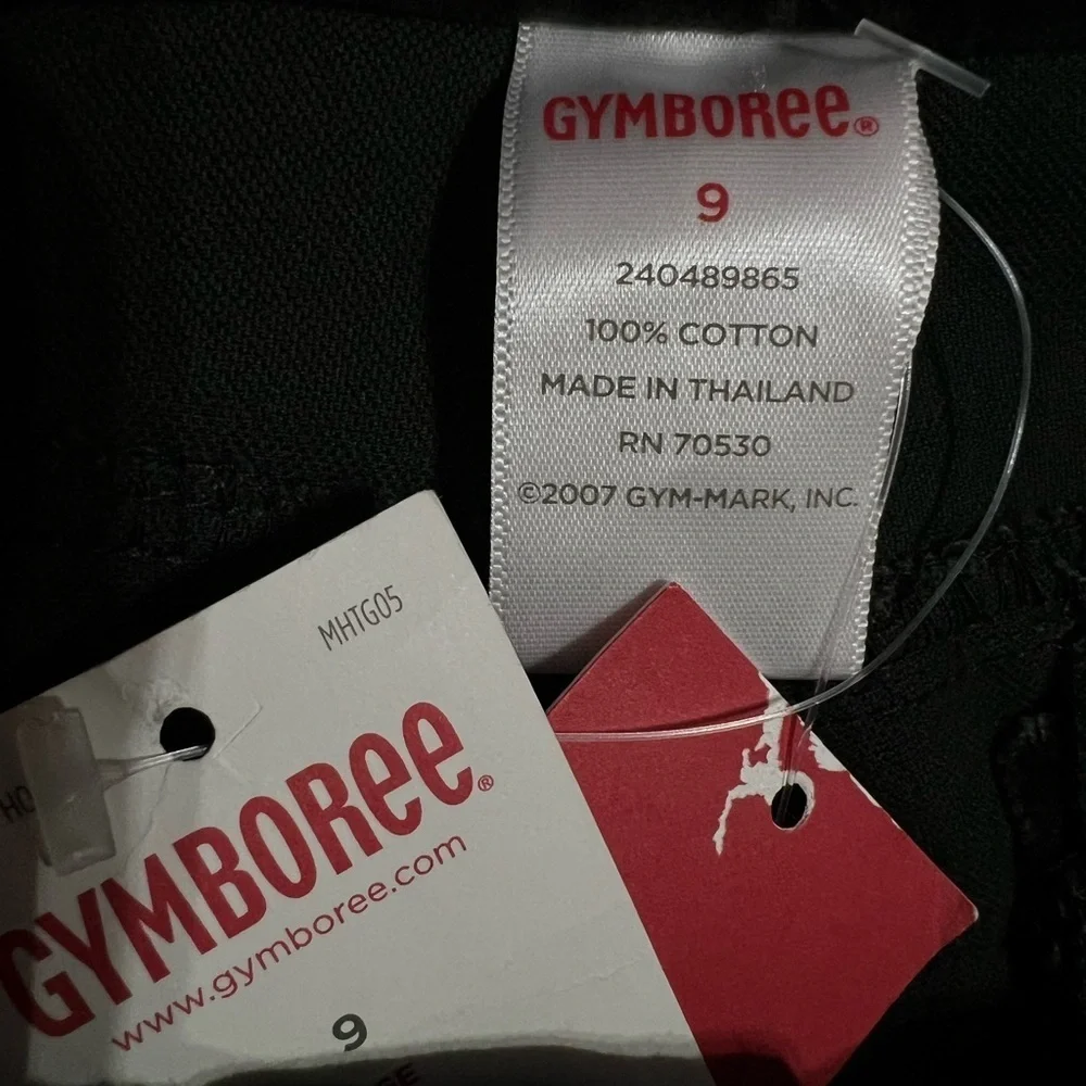NWT Gymboree Girls Black Gem Velveteen Pants Adjustable Waist Size 9